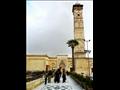مسجد جامع حلب الذي تم تجديد منارته في عهد آق سنقر