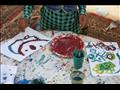 ورش رسم الأطفال في قرية تونس (11)                                                                                                                                                                       