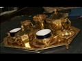 القطعة الفائزة - طقم شاي 13 قطعة من الذهب من مقتنيات الملك فاروق (5)                                                                                                                                    
