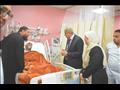 محافظ المنيا يزور المصابين في حادث دير الأنبا صموئيل بمستشفى الشيخ زايدjpg (2)                                                                                                                          