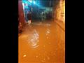 مياه الامطار تغرق شوارع برج البرلس                                                                                                                                                                      