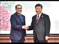 رئيس الوزراء و الرئيس الصيني افتتاح معرض مصر فى ال