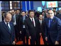 رئيس الوزراء و الرئيس الصيني افتتاح معرض مصر فى الصين (5)