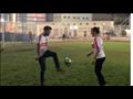 مريم أوزرلي تلعب كرة القدم في نادي الزمالك (2)                                                                                                                                                          