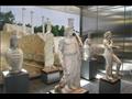 تماثيل المعبد بمتحف مكتبة الإسكندرية وهي ايزيس - تمثالين لاوزوريس كانوب –  هرمانوبيس – حربوقراط                                                                                                         