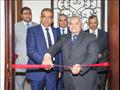 رئيس هيئة البريد خلال افتتاح مركز الخدمات بنادي ال