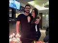 كريم السبكي يحتفل بعيد ميلاده وسط زوجته وأصدقائه (