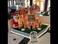 أشجار الكريسماس ومجسمات بابا نويل تزين فنادق الأقصر (2)