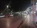 الأمطار في مدينة دمياط