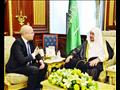 رئيس مجلس الشورى السعودي خلال حواره مع جمال الكشكي