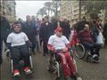 محافظ بورسعيد يشارك بمسيرة يوم المعاق العالمي٤_3                                                                                                                                                        