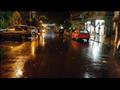 الامطار في شوارع السويس 