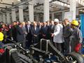 وزير الصناعة خلال افتتاح خط إنتاج الشاحنات ماز                                                                                                                                                          