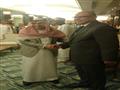 وزير العمل السعودي الدكتور الغفيص يرحب بالوزير سعفان علي هامش الدورة 1                                                                                                                                  