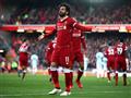 محمد صلاح يحتفل بهدفه ضد وست هام (1)