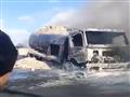 حريق هائل بسيارة محملة بالمازوت (7)                                                                                                                                                                     