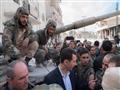 بشار الأسد في الغوطة
