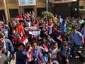 سلسلة بشرية بالإسكندرية لدعم الرئيس السيسي (5)                                                                                                                                                          