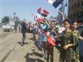 سلسلة بشرية بالإسكندرية لدعم الرئيس السيسي (2)                                                                                                                                                          