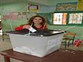 نادية مصطفى تدلي بصوتها في الانتخابات الرئاسية (9)                                                                                                                                                      