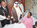 أمير سعودي يزور المصابين المصريين (2)                                                                                                                                                                   