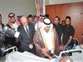 أمير سعودي يزور المصابين المصريين (3)                                                                                                                                                                   