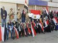 وقفة نسائية بأعلام مصر لحث المواطنين على المشاركة في الانتخابات  (2)                                                                                                                                    