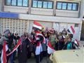 وقفة نسائية بأعلام مصر لحث المواطنين على المشاركة في الانتخابات  (3)                                                                                                                                    