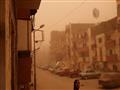 عاصفة ترابية تضرب محافظة أسيوط (1)