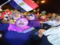 المئات يحتفلون بفوز السيسي أمام القصر الجمهوري بالقبة (7)                                                                                                                                               