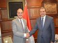 اجتماع وزير القوى العاملة مع حبيب الصدر سفير دولة العراق (10)                                                                                                                                           