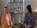 وزير الثقافة السعودي يستقبل إيناس عبد الدايم في الرياض (2)                                                                                                                                              