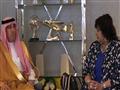 وزير الثقافة السعودي يستقبل إيناس عبد الدايم في الرياض (3)                                                                                                                                              