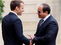 الرئيس السيسي والرئيس الفرنسي