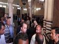 وصول جثمان آمال فهمي إلى مسجد عمر مكرم (4)                                                                                                                                                              
