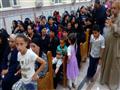 توافد أسر شهداء مذبحة داعش إلى كنيسة الإيمان والوطن (8)                                                                                                                                                 