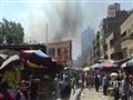 حريق في سوق خضار بولاق الدكرور بالجيزة (5)                                                                                                                                                              