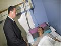 السفير الفلسطيني يزور مصابي قطاع غزة في المستشفيات المصرية (1)                                                                                                                                          