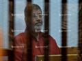 محمد مرسي في قفص الاتهام