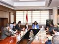 وزيرة التخطيط خلال اجتماعها مع موظفي الوزارة من الحاصلين على الماجستير والدبلوم (2)                                                                                                                     
