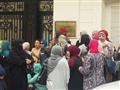 تظاهرات الأمهات امام وزارة التربية والتعليم