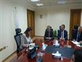 صور من اجتماع وزيرة التخطيط والسفير محمد ربيع  (1)