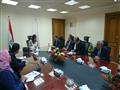 صور من اجتماع وزيرة التخطيط والسفير محمد ربيع  (3)                                                                                                                                                      