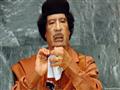 الزعيم الليبي الراحل معمر القذافي                 