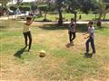 اطفال تلعب الكرة في أول ايام العيد (2)                                                                                                                                                                  