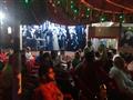 تجمع المئات من ابناء الخارجة لمتابعة مباراة مصر ورسيا                                                                                                                                                   