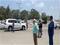 محافظ بورسعيد يتابع عملية التحفظ على السيارات                                                                                                                                                           