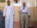 وزير الزراعة يلقي كلمة شكر في مسجد قريته بعد صلاة 