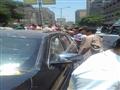 حادث تصادم سيارتين بشارع السودان (10)                                                                                                                                                                   