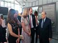 سفيرة مملكة بلجيكا مع الدكتور مصطفى الفقي